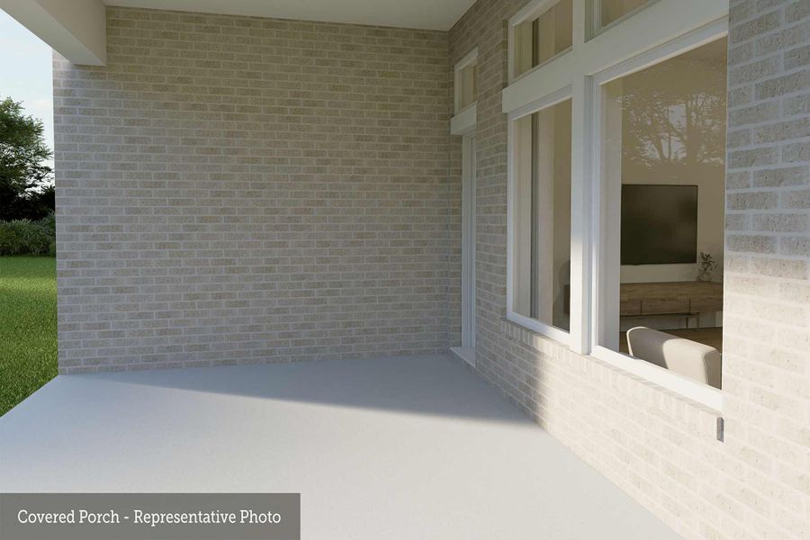 Covered Porch - Representative Photo