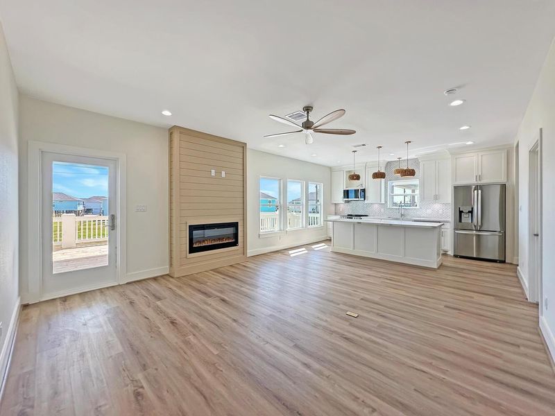 Spacious, unfurnished interior of a new home in , Bolivar Peninsula (Image 14). Spacious, unfurnished interior of a new home in , Bolivar Peninsula (Image 14).