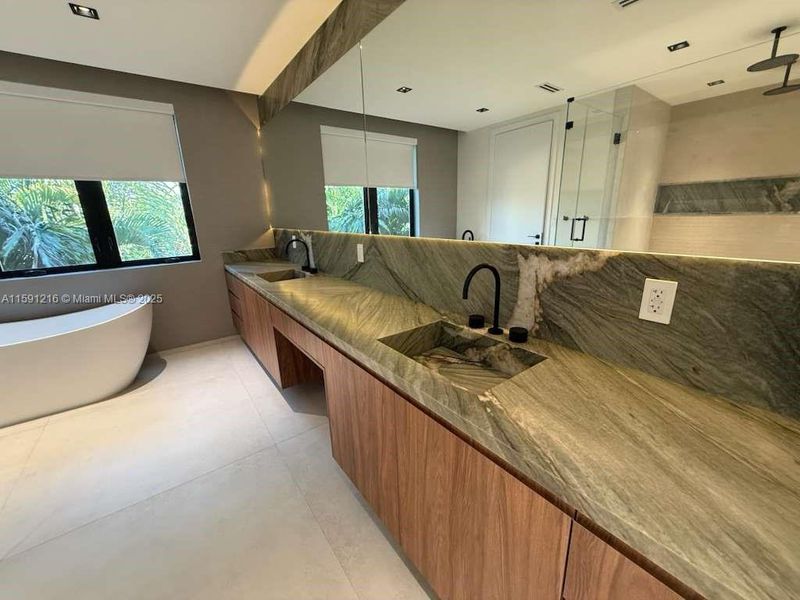 Furnished interior view inside a new home in , Miami (Image 25). Furnished interior view inside a new home in , Miami (Image 25).