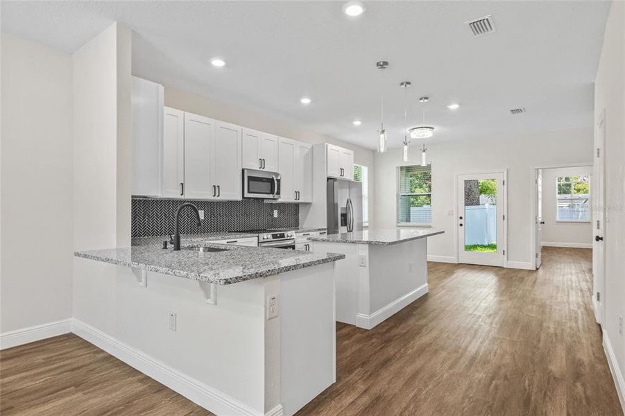 Furnished interior view inside a new home in , Tampa (Image 10).