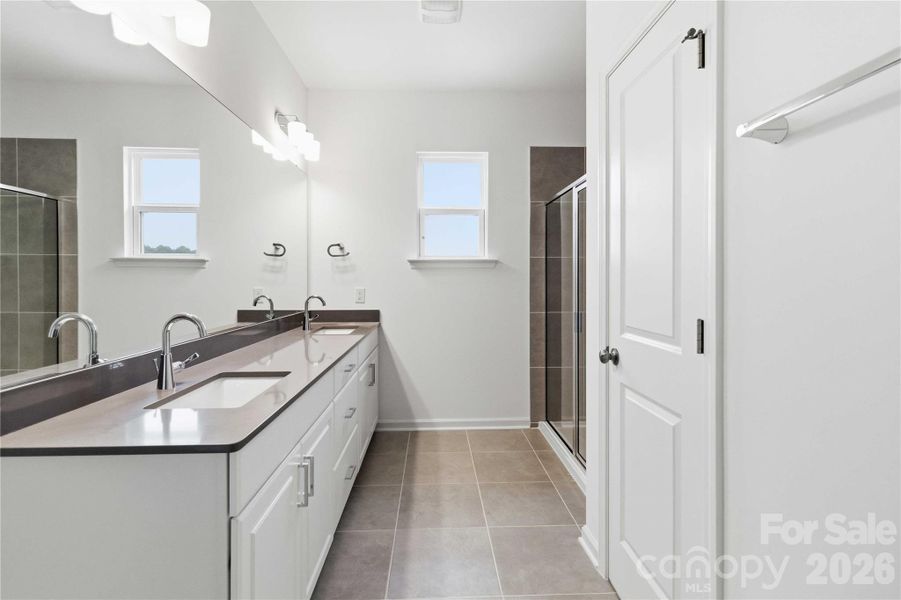 Furnished interior view inside a new home in Ridge at Sugar Creek, Indian Land (Image 11).