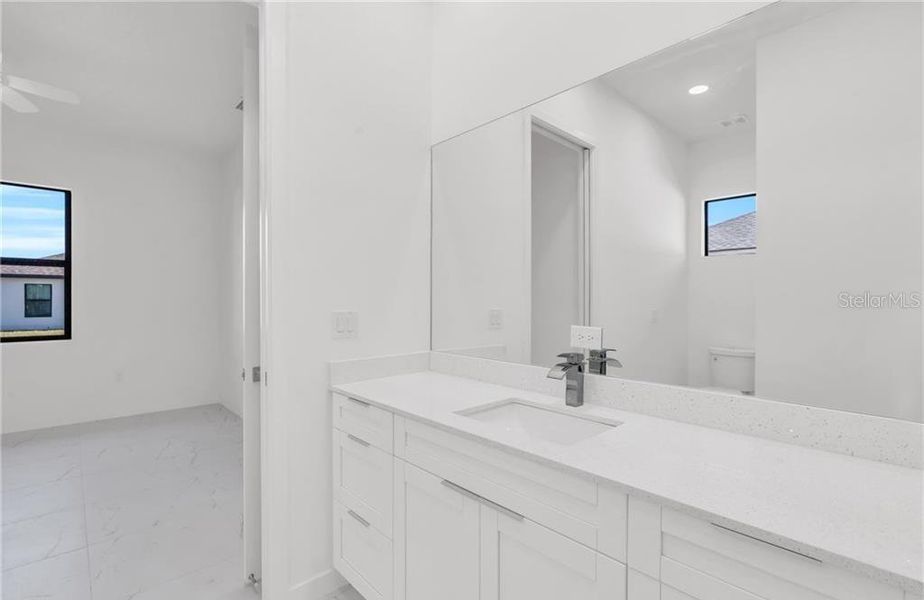 Furnished interior view inside a new home in , Cape Coral (Image 13).