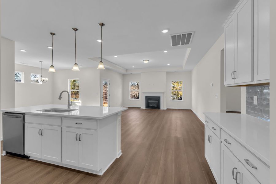 Furnished interior view inside a new home in Hampshire Hills, Columbia (Image 6).