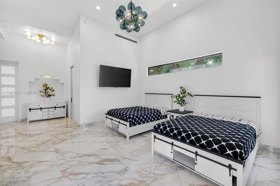 Furnished interior view inside a new home in , Biscayne Park (Image 45).