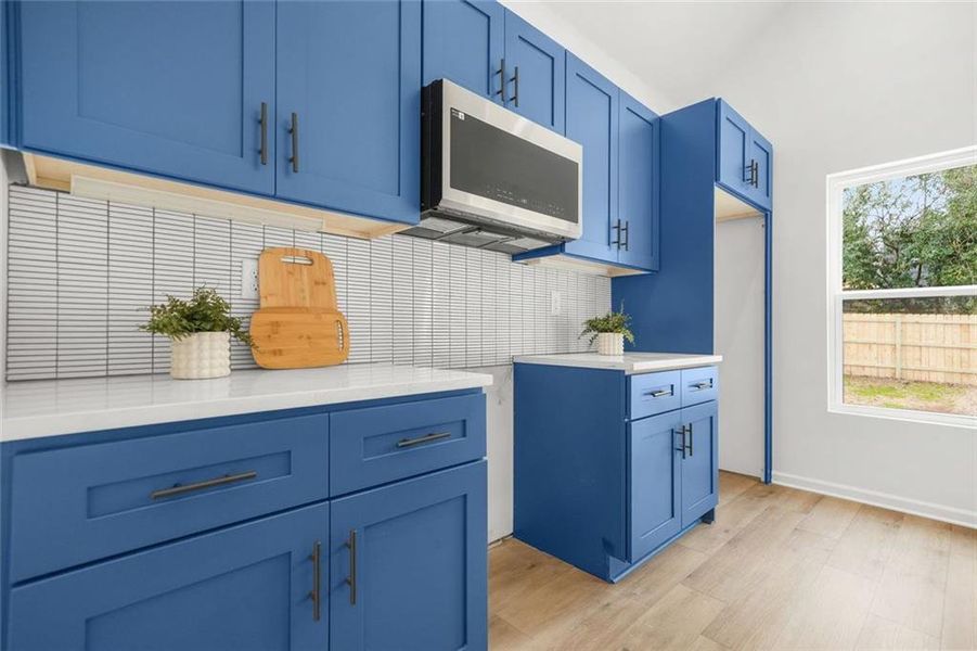 Furnished interior view inside a new home in , Atlanta (Image 14).