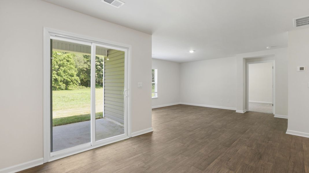 Spacious, unfurnished interior of a new home in Wildbrook Village, Waynesville (Image 12). Spacious, unfurnished interior of a new home in Wildbrook Village, Waynesville (Image 12).
