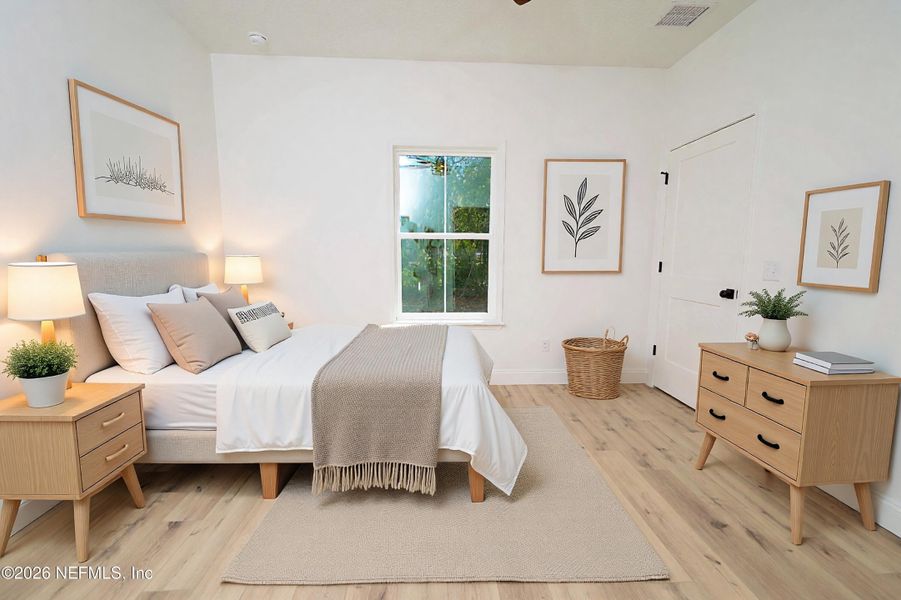 Furnished interior view inside a new home in , Macclenny (Image 12).