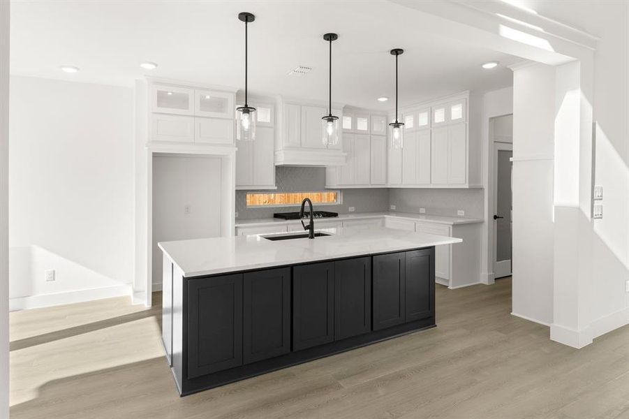 Furnished interior view inside a new home in Valencia on The Lake, Little Elm (Image 13).