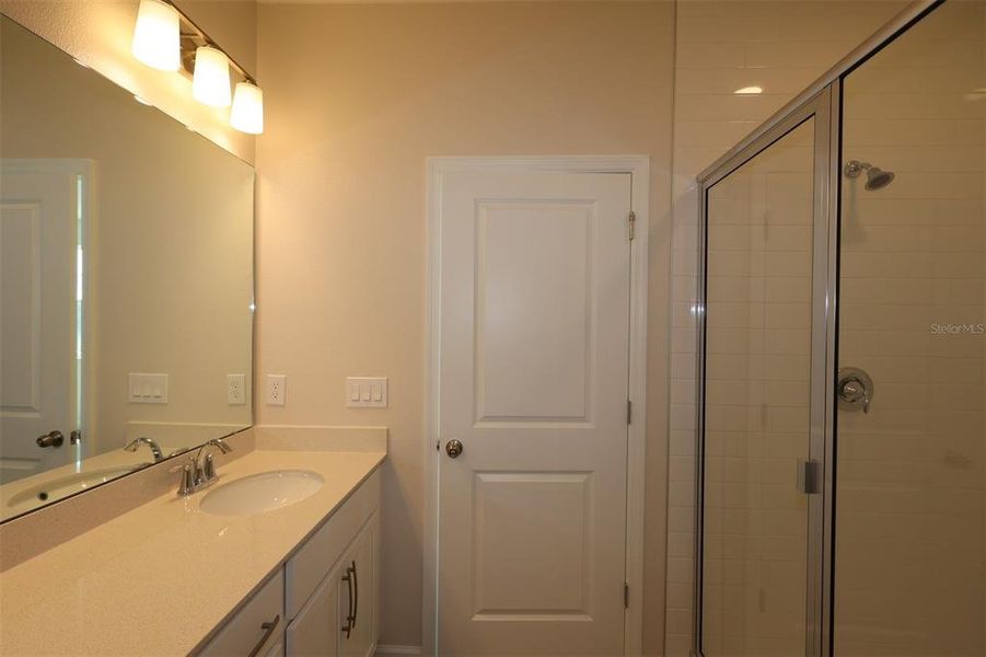 Furnished interior view inside a new home in Center Lake on the Park, St. Cloud (Image 7).