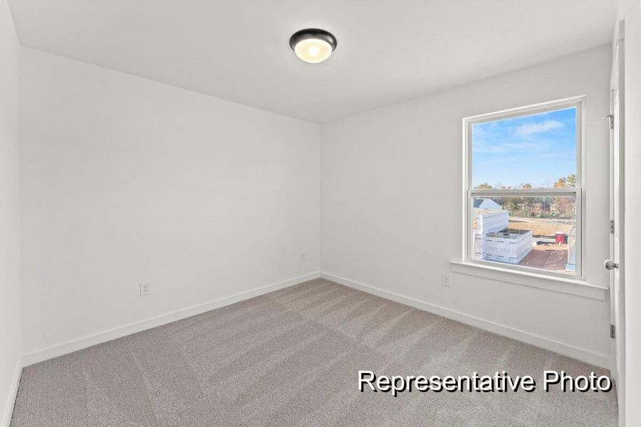 Spacious, unfurnished interior of a new home in Reeves Crossing, St. George (Image 22).