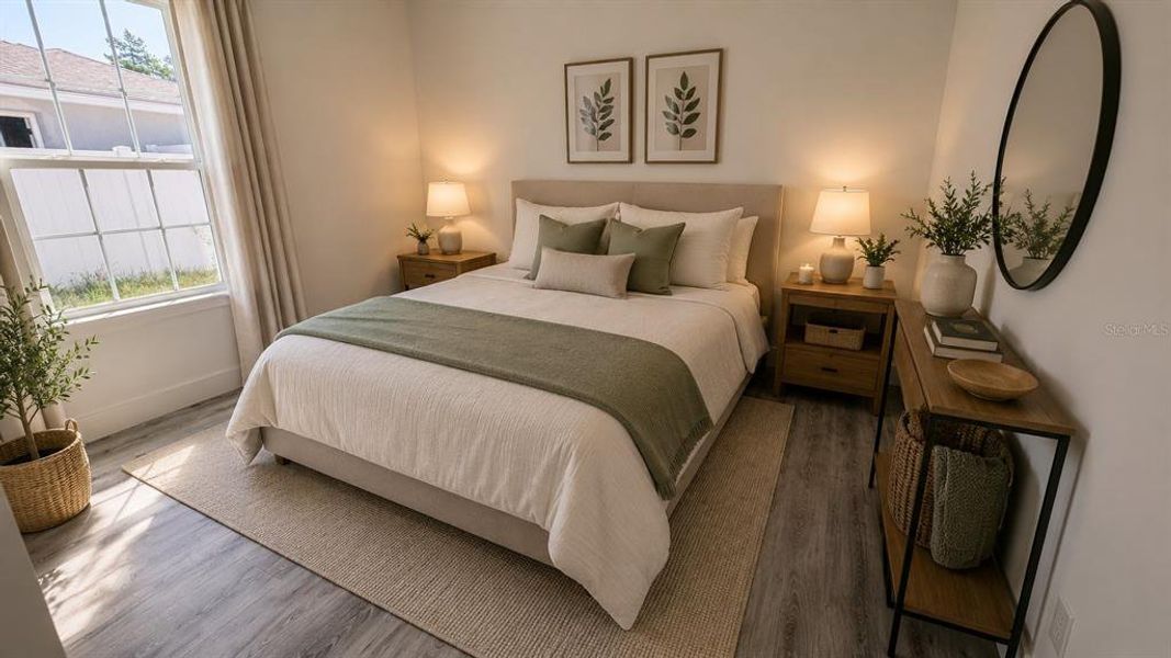 Furnished interior view inside a new home in , Ocala (Image 12).