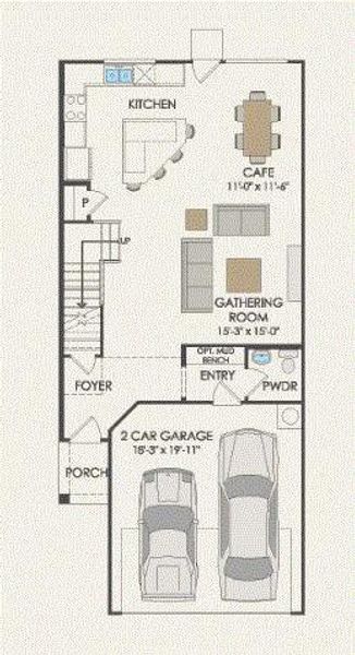 Pulte Homes, Duncan floor plan