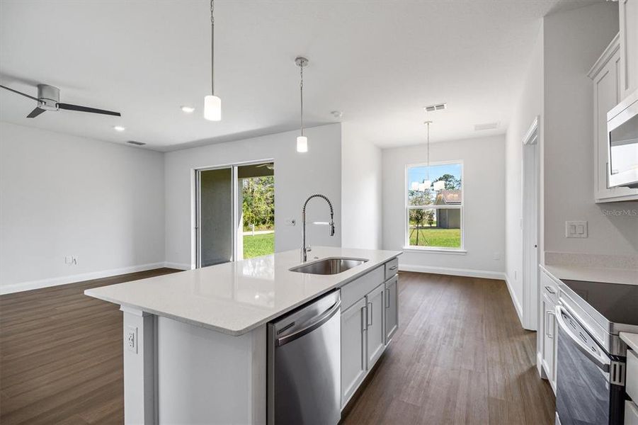 Furnished interior view inside a new home in , Palm Coast (Image 12).