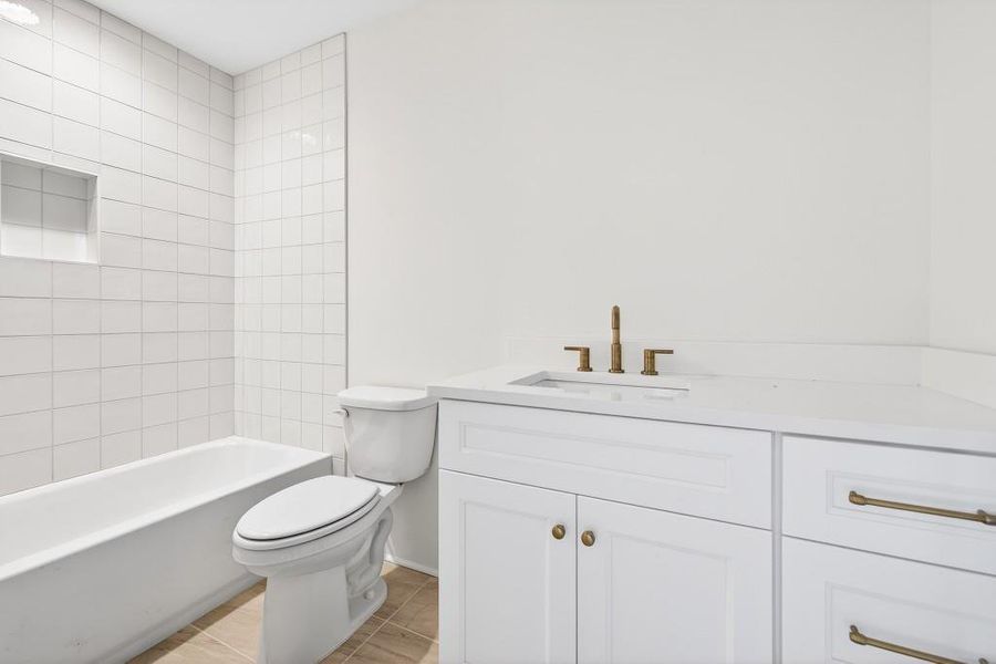 Furnished interior view inside a new home in Skyview On Broad, Sugar Hill (Image 5).