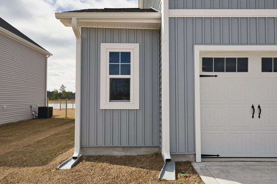 Work Area Garage Option