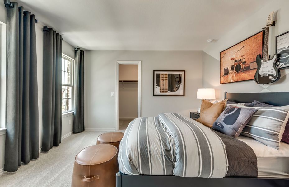 Furnished interior view inside a new home in Kings Way, Denton (Image 4).