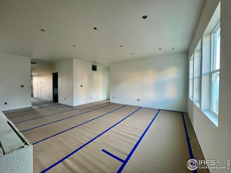 In-progress construction of a new home in Union Colony West, Greeley, CO (Image 12).