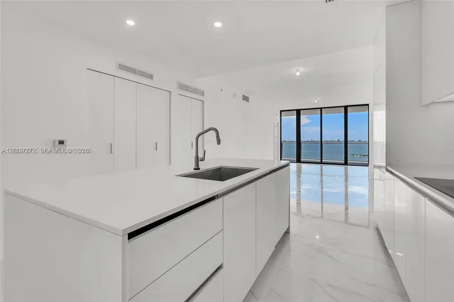 Furnished interior view inside a new home in , Miami (Image 6).