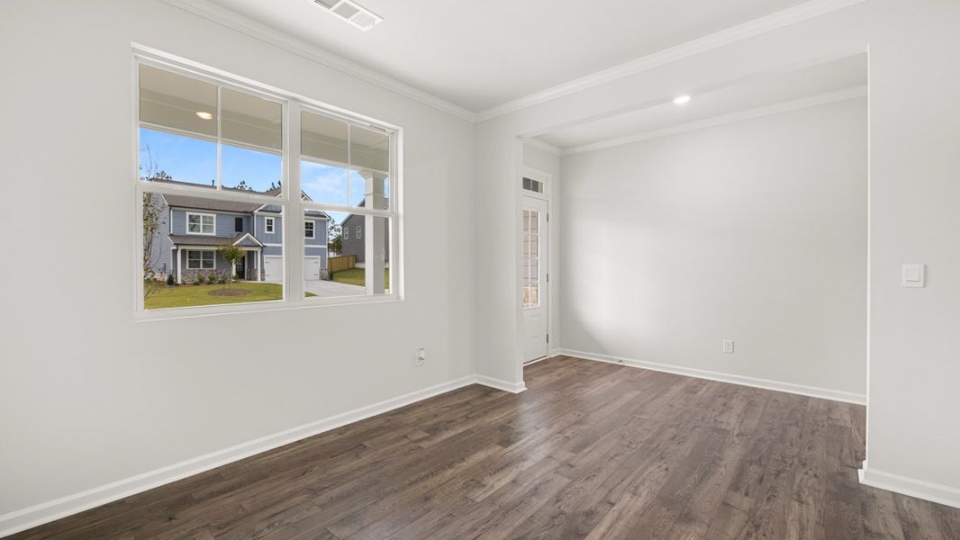 Representative unfurnished interior of a home built from the Hayden by D.R. Horton in Liberty Crossing, Braselton (Image 13).