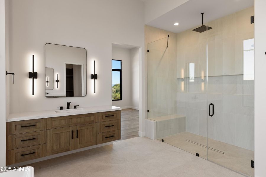 Huge Walk-In Shower