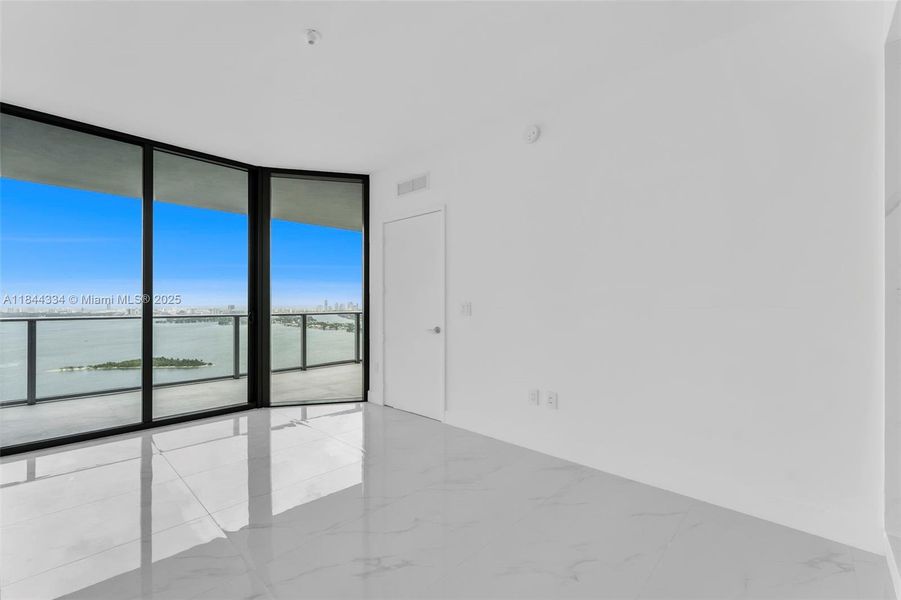 Furnished interior view inside a new home in , Miami (Image 21).