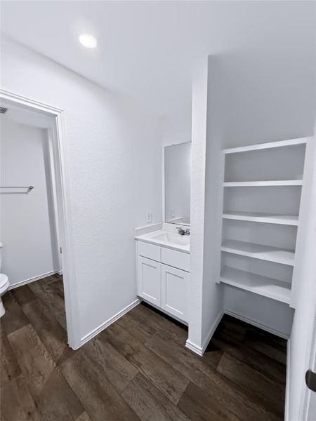 Furnished interior view inside a new home in Windstone on the Prairie, Richmond (Image 5).