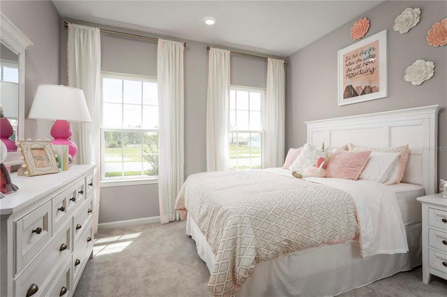 Furnished interior view inside a new home in Hammock Oaks, Lady Lake (Image 10).