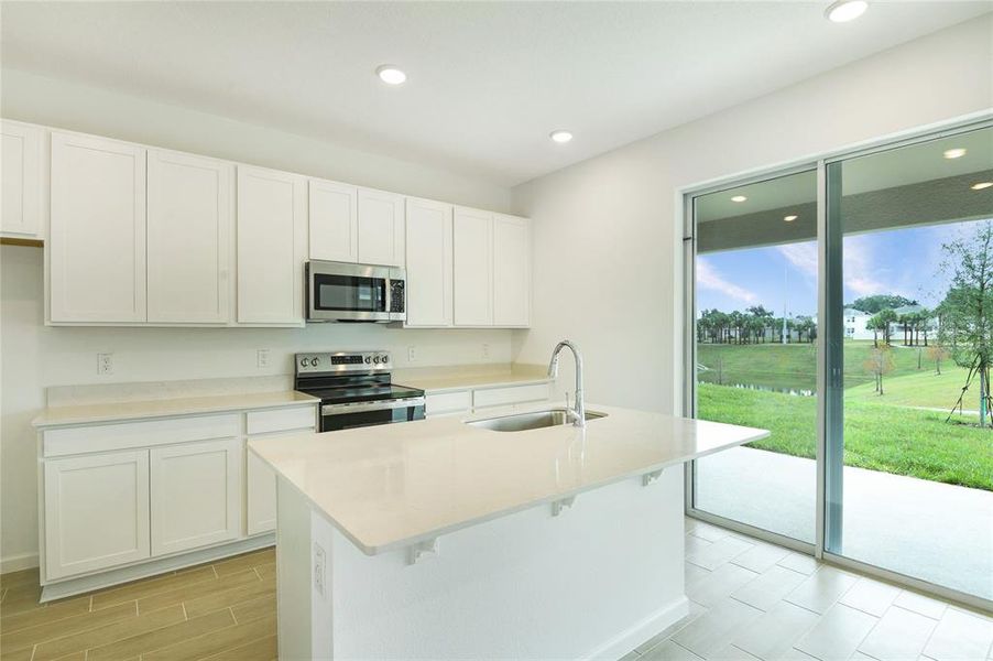 Furnished interior view inside a new home in Seasons at Grandview Gardens, Deland (Image 5). Furnished interior view inside a new home in Seasons at Grandview Gardens, Deland (Image 5).