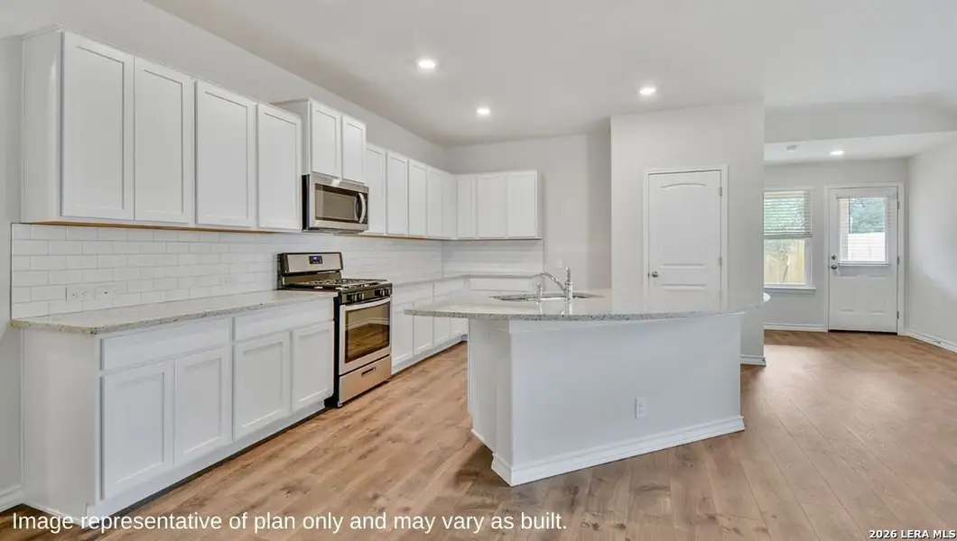 Furnished interior view inside a new home in The Canyons at Amhurst, San Antonio (Image 6).