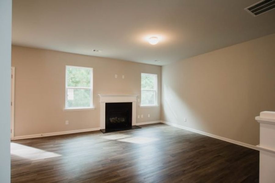 Representative unfurnished interior of a home built from the Turnbridge by Piedmont Residential in Hampton Ridge, Jefferson (Image 13).