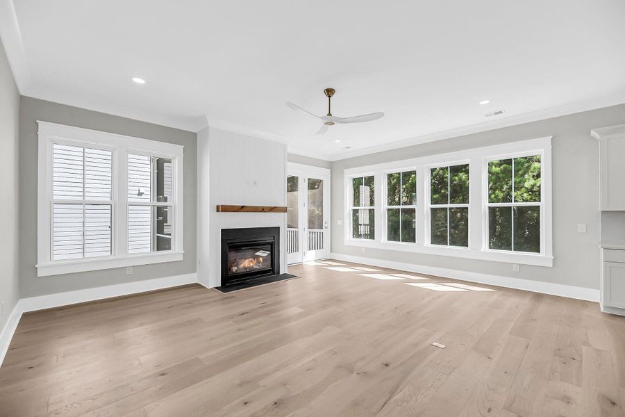 Spacious, unfurnished interior of a new home in Rivercroft, Awendaw (Image 8). Spacious, unfurnished interior of a new home in Rivercroft, Awendaw (Image 8).