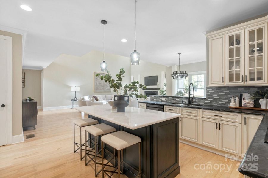 Furnished interior view inside a new home in , Charlotte (Image 24).