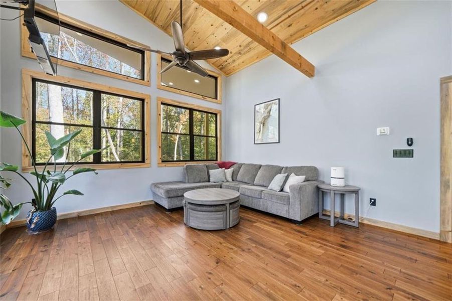 Furnished interior view inside a new home in , Ellijay (Image 5).