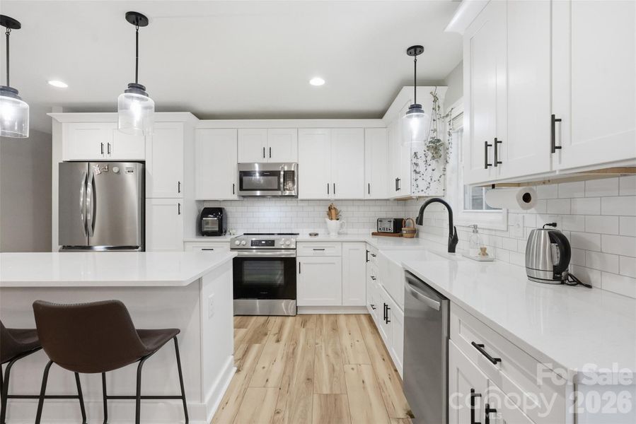 Furnished interior view inside a new home in , Crouse (Image 39).