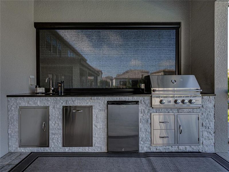 Exterior details and patio area of a home in Mirada, San Antonio (Image 37). Exterior details and patio area of a home in Mirada, San Antonio (Image 37).