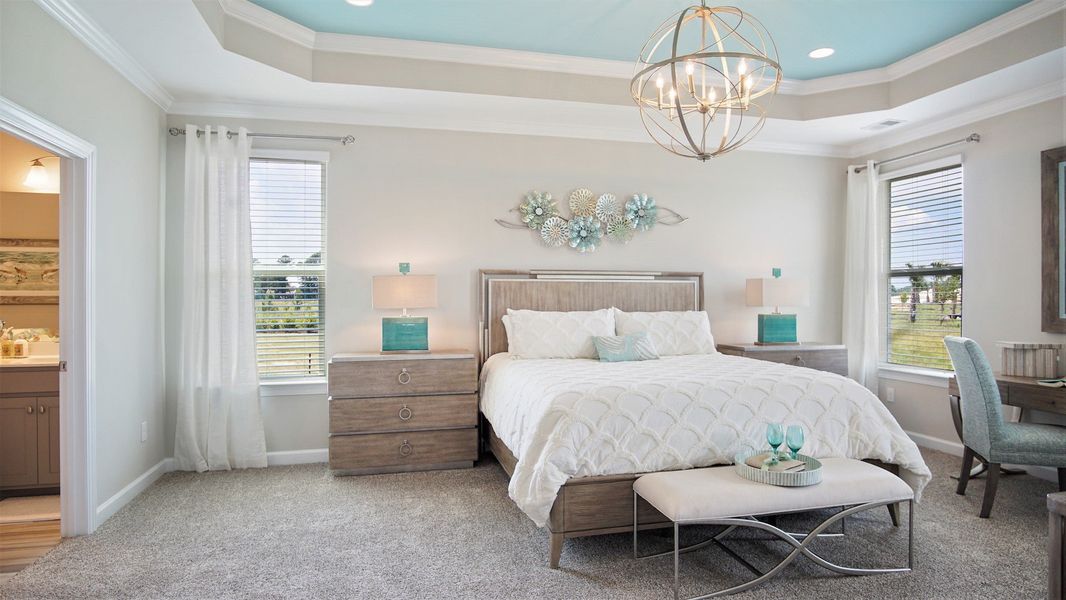 Representative furnished interior of a home built from the The Seashore Multi-Gen by Chesapeake Homes in Traditions at Carolina Forest, Myrtle Beach (Image 8). Representative furnished interior of a home built from the The Seashore Multi-Gen by Chesapeake Homes in Traditions at Carolina Forest, Myrtle Beach (Image 8).