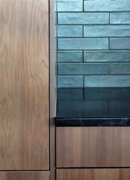 Close-up of interior finishes inside a home in , Hye (Image 12).