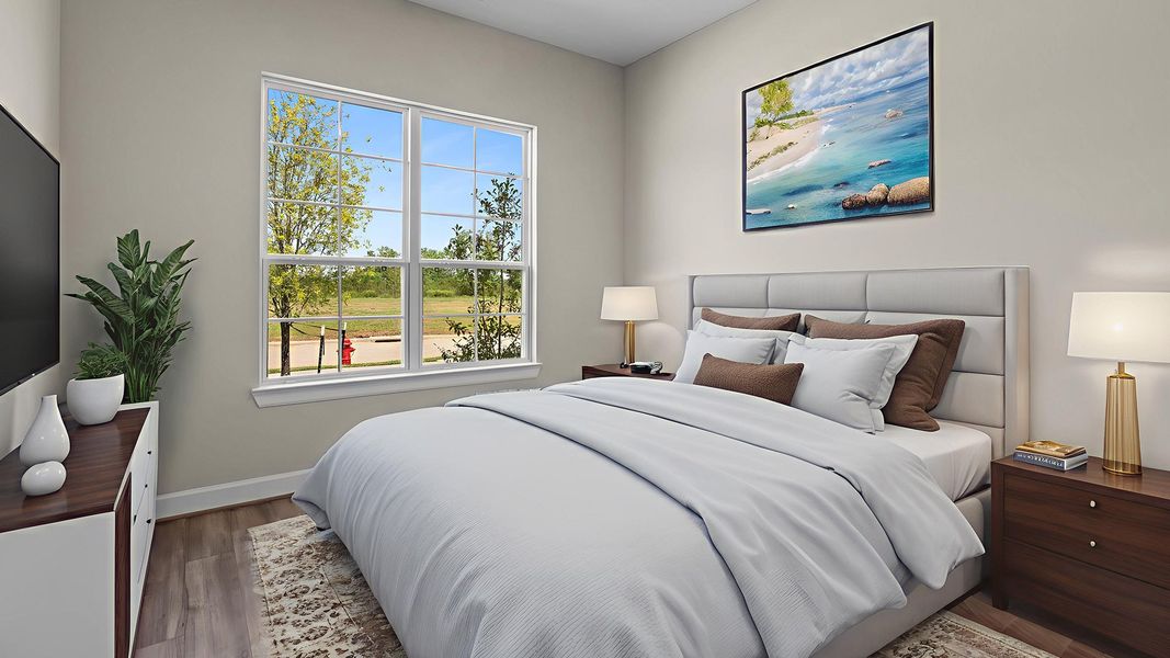 Representative furnished interior of a home built from the Portico by Epcon Communities in Winfrey Estates, Tomball (Image 9). Representative furnished interior of a home built from the Portico by Epcon Communities in Winfrey Estates, Tomball (Image 9).
