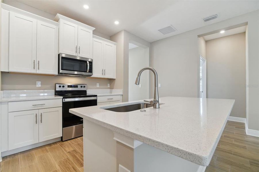 Furnished interior view inside a new home in , St. Petersburg (Image 6).