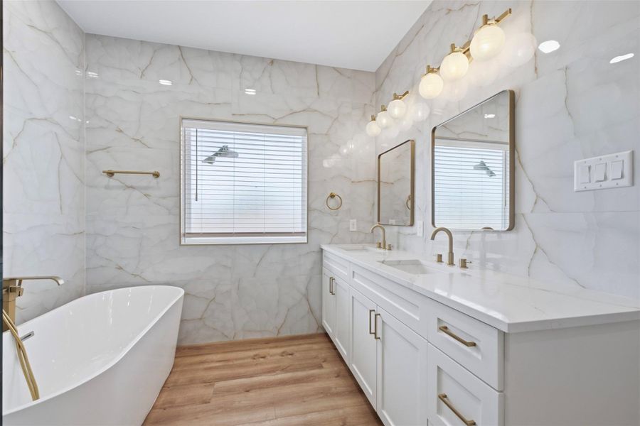 Furnished interior view inside a new home in , Houston (Image 6).