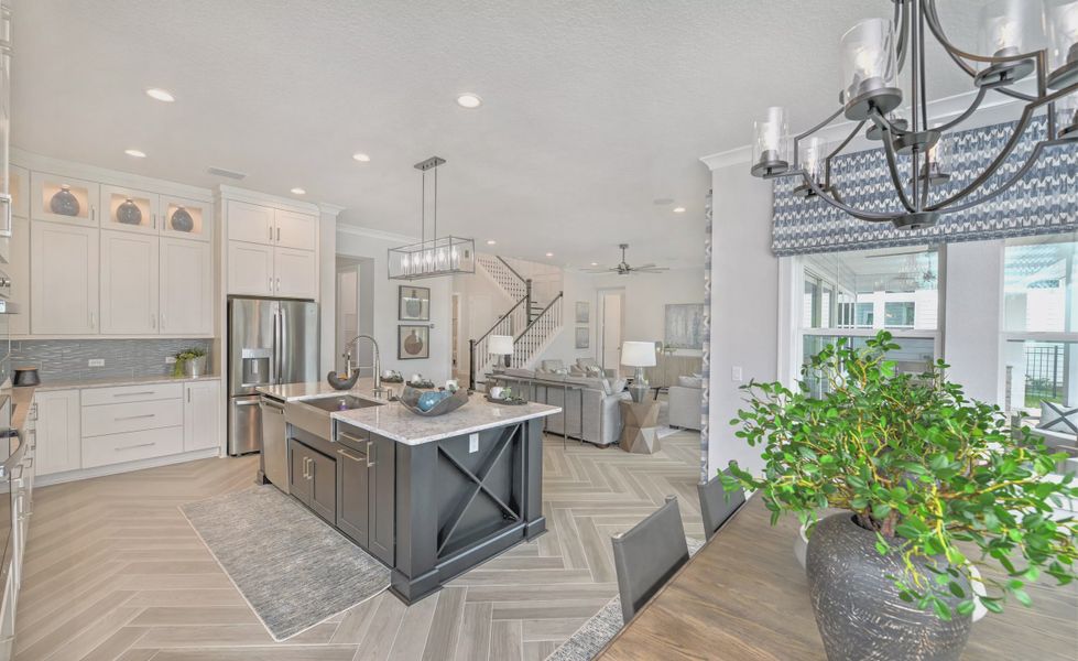 Furnished interior view inside a new home in Middlebourne, St. Johns (Image 14). Furnished interior view inside a new home in Middlebourne, St. Johns (Image 14).