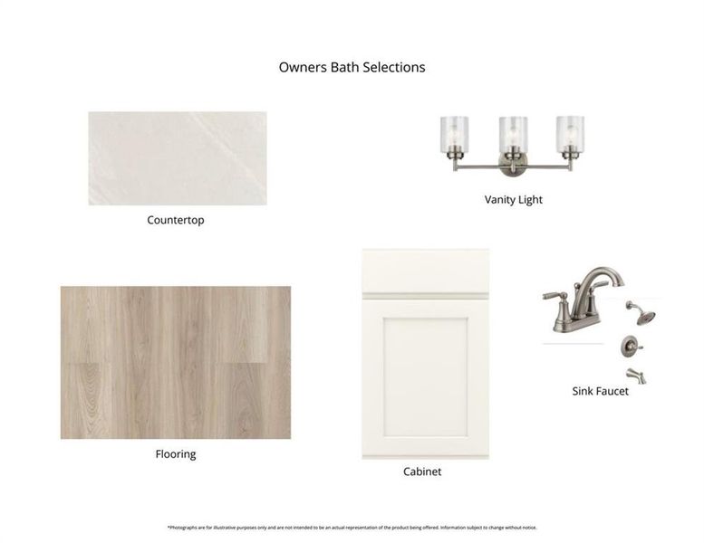 Sample of building materials used in homes in Villas at Gold Creek, Dawsonville (Image 3).