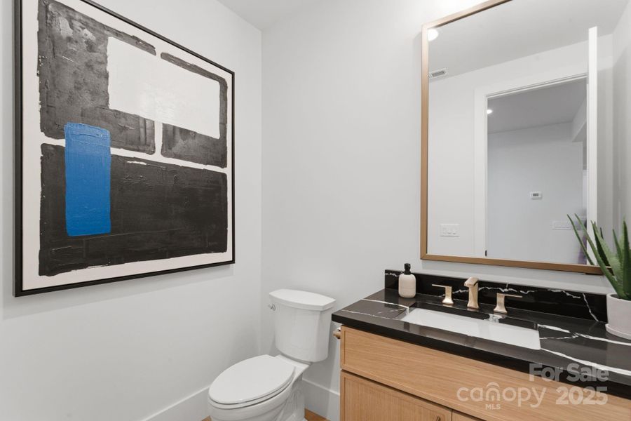 Furnished interior view inside a new home in , Charlotte (Image 9).