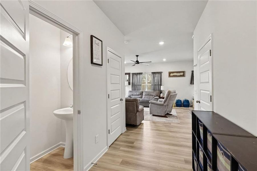 Furnished interior view inside a new home in Longbrooke, Rome (Image 7).