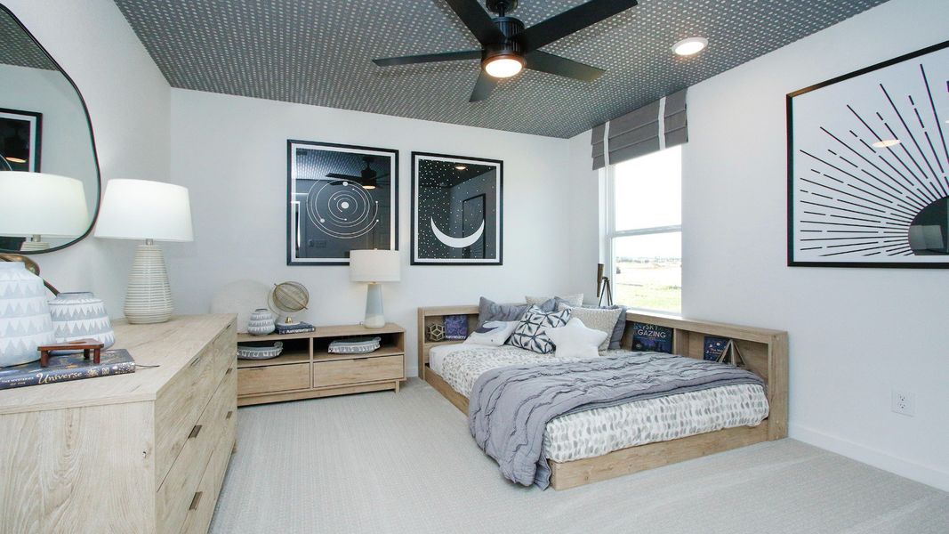 Furnished interior view inside a new home in Colony at Pinehurst, Pinehurst (Image 7).