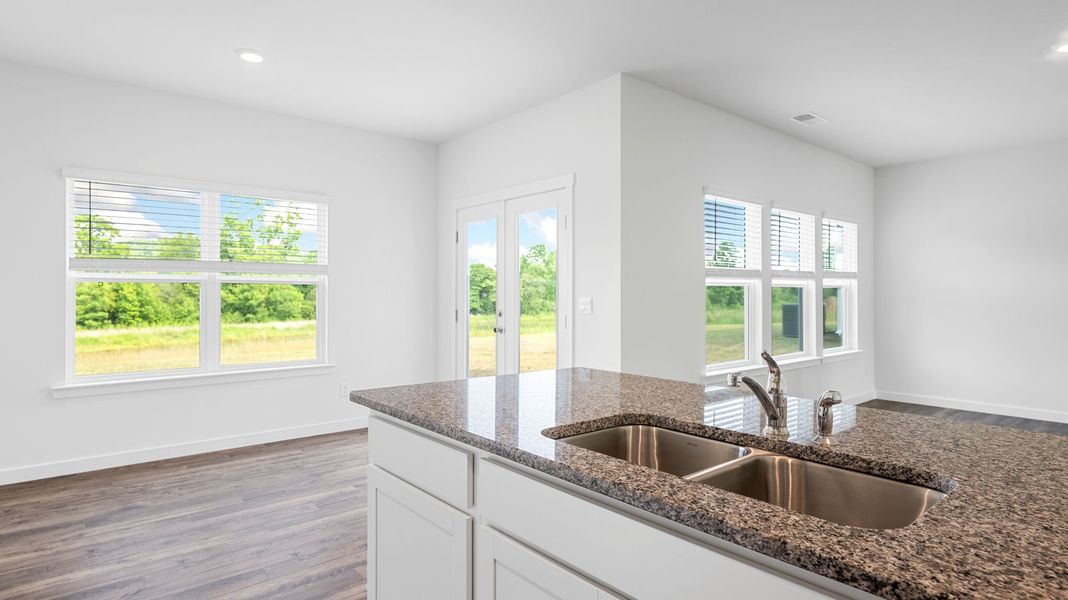Furnished interior view inside a new home in The Cove at Thrasher Landing, Hixson (Image 8).