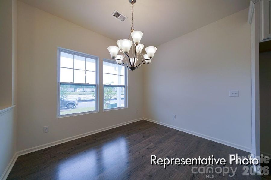 Spacious, unfurnished interior of a new home in Morgan Hills, Albemarle (Image 17).