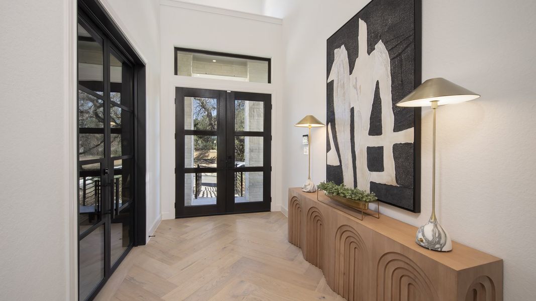 Furnished interior view inside a new home in Santa Rita Ranch - Tierra Rosa, Liberty Hill (Image 3).
