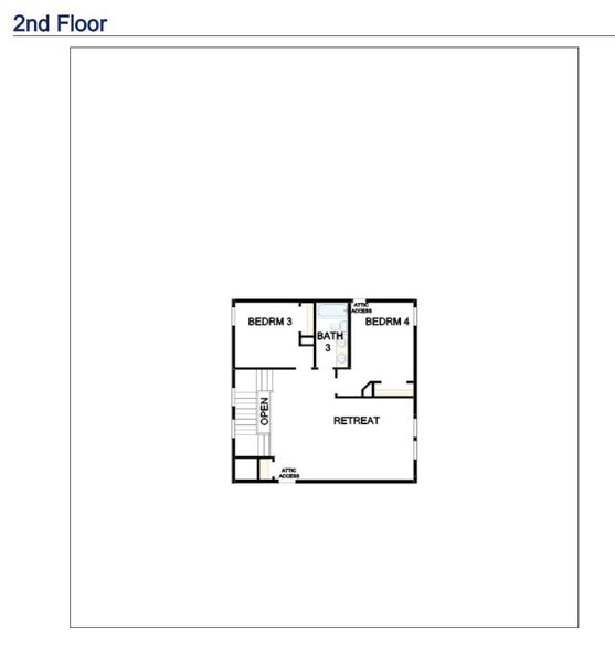 Floor Plan - 2nd Floor