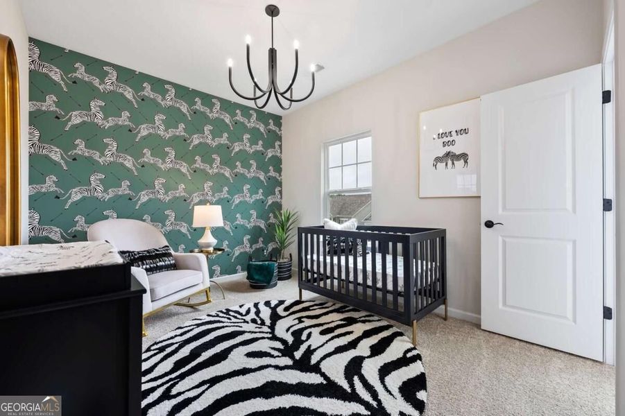 Furnished interior view inside a new home in Cobblestone Crossing Commons, Byron (Image 25).